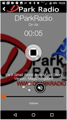 DPARKRADIO.COM android App screenshot 2