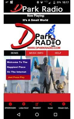 DPARKRADIO.COM android App screenshot 3